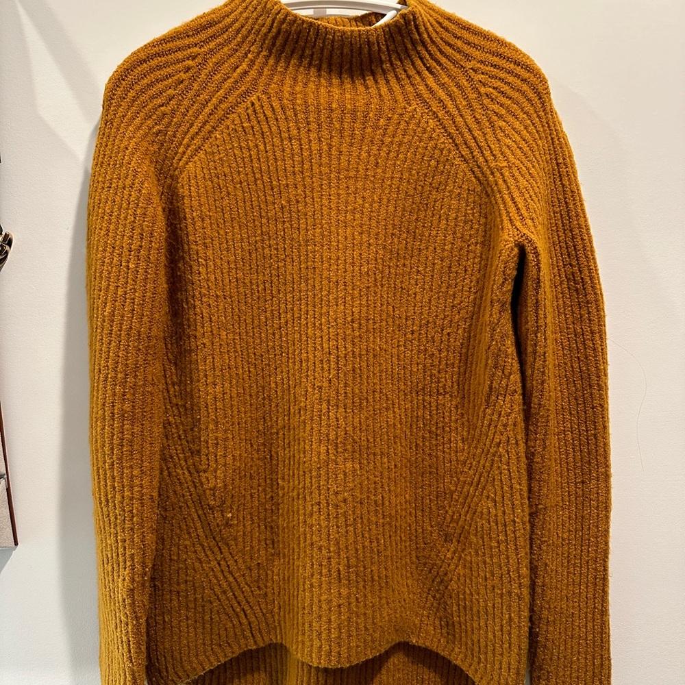 Cozy Mustard Sweater from Madewell
